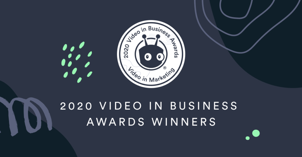 Vidyard Reveals 2020 Video in Business Awards Winners